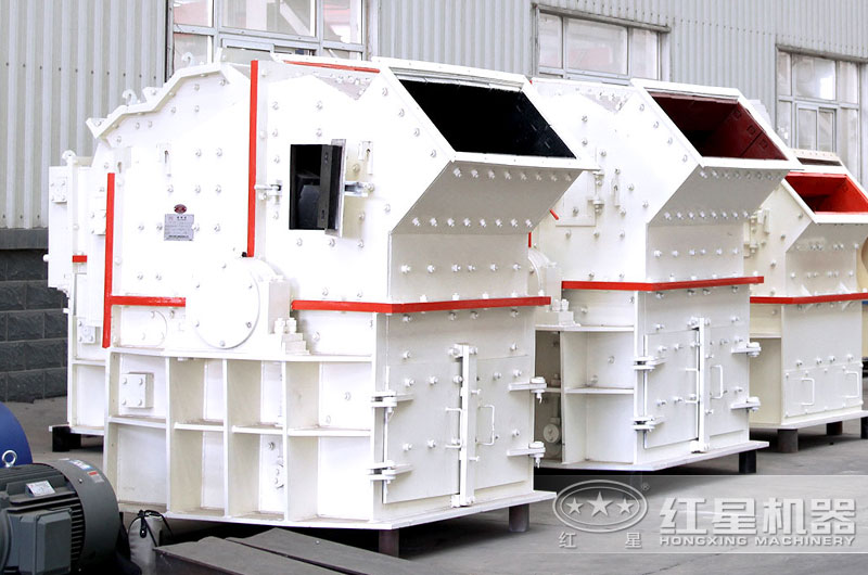 細碎制砂機占地面積小，移動方便
