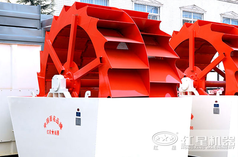 輪式洗沙機時產(chǎn)15-260噸，電機功率：8p、4-11kw